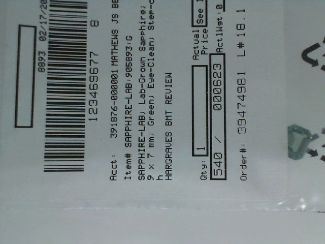 Colored Stones - Loose