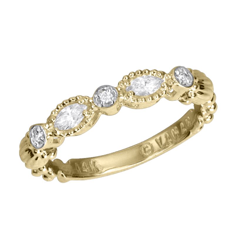 VAHAN - 14K Gold Diamond Ring