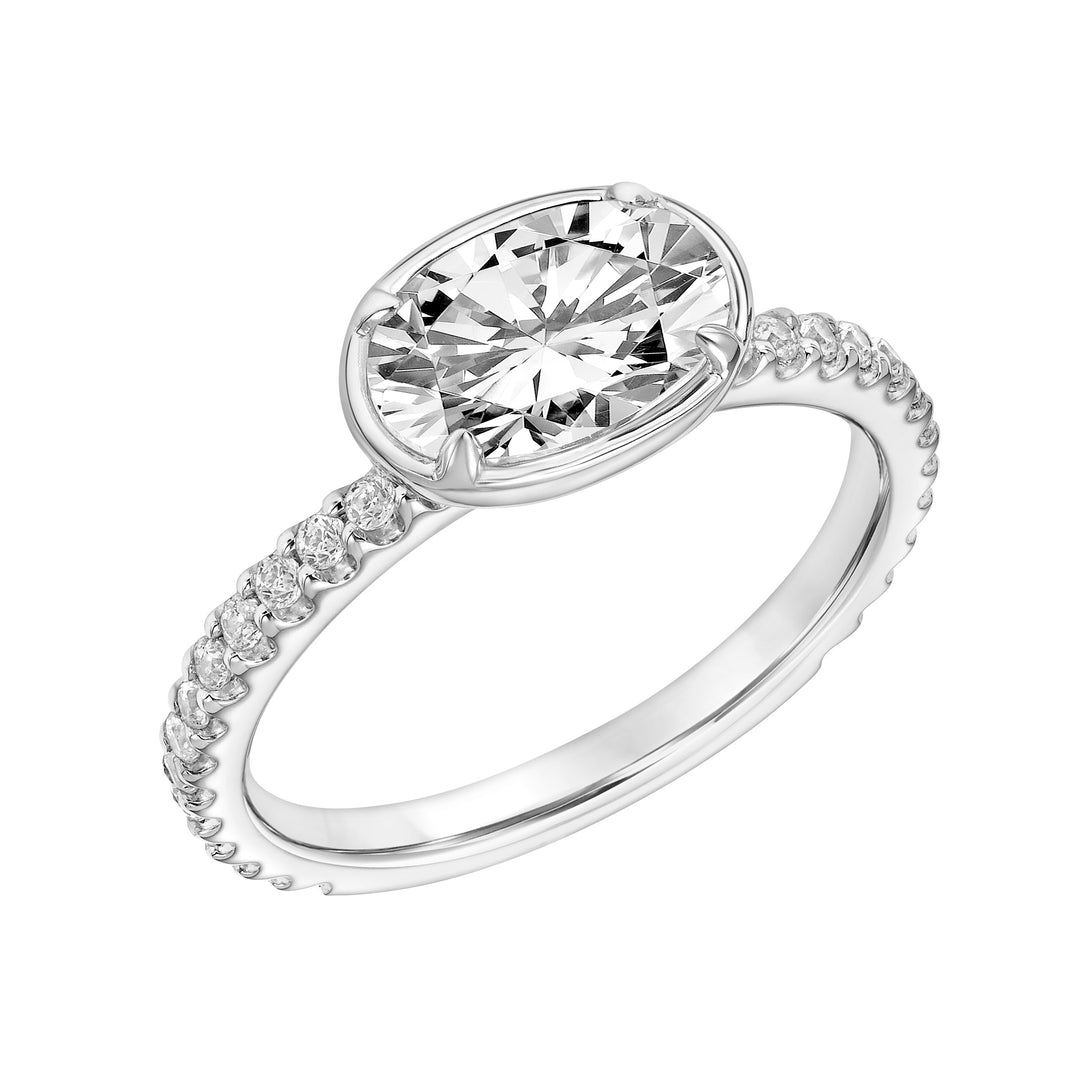 31-12013GVW-E.00 - Goldman - Contemporary Bezel Engagement Ring