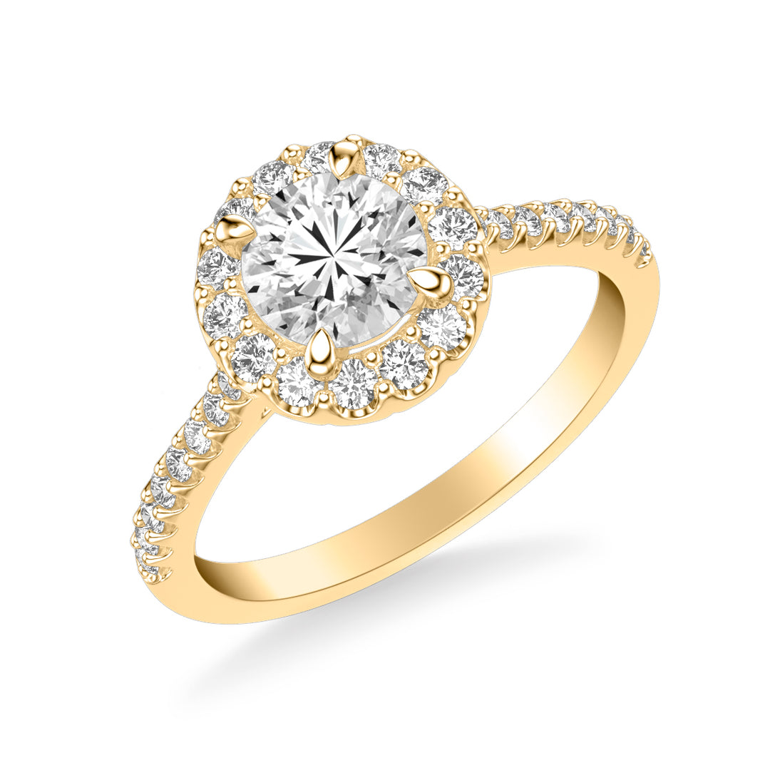 31-12065ERY-E.00 - Goldman - Classic Halo Engagement Ring