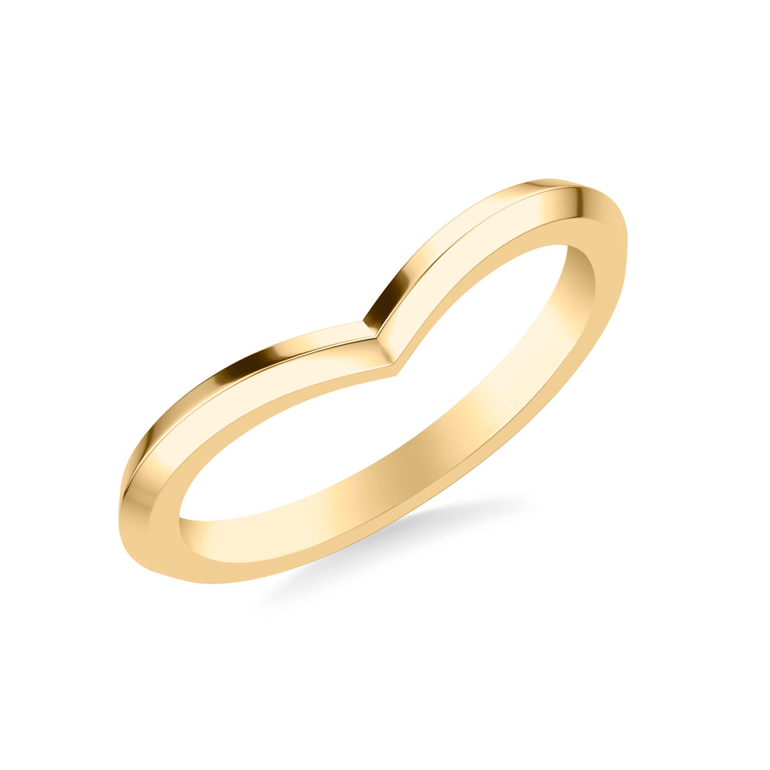 31-12167Y-L.00 - Goldman - Classic Wedding Band with Knife Edge Design