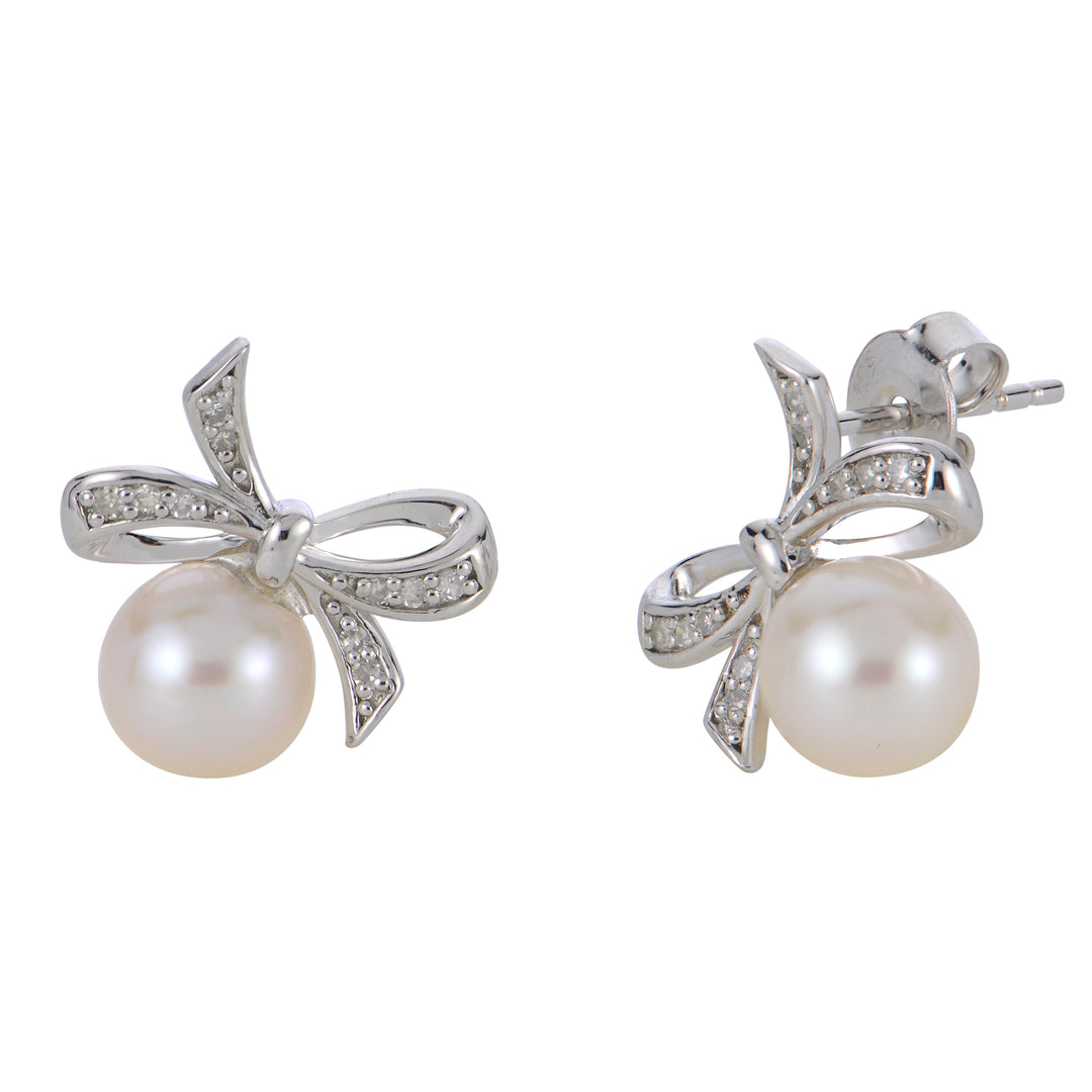 Sterling Silver Freshwater Pearl Earring