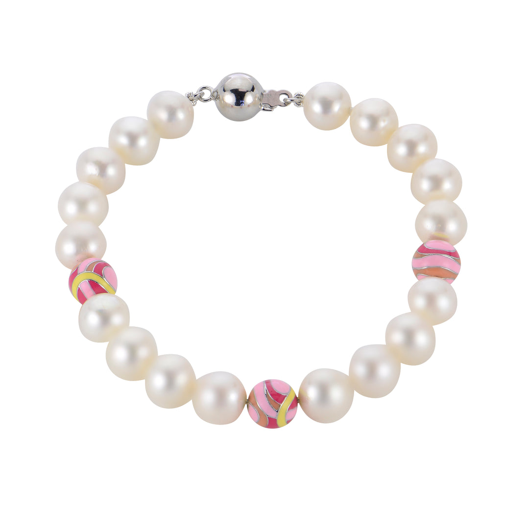 Sterling Silver Freshwater Pearl Bracelet