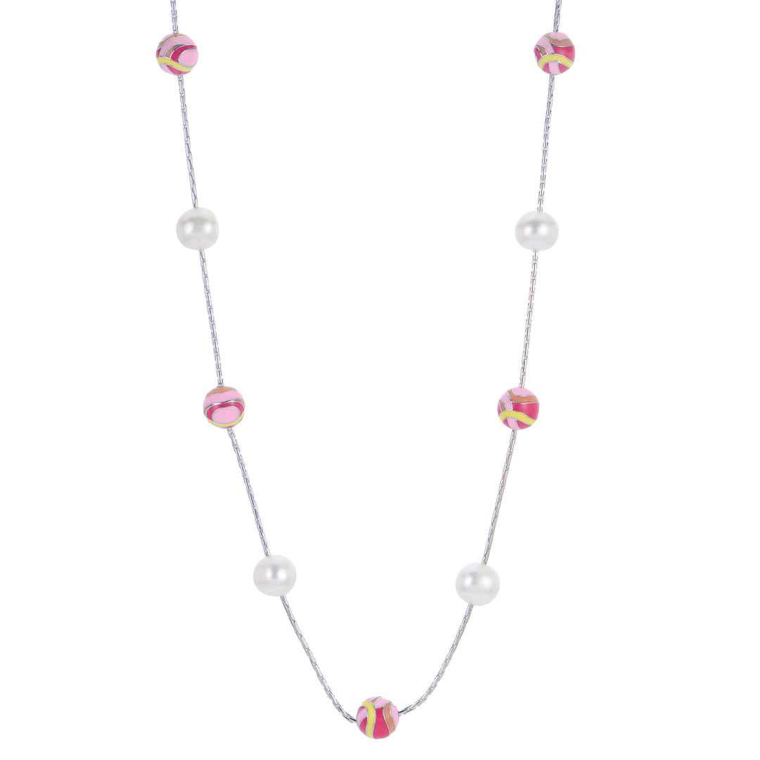 Sterling Silver Freshwater Pearl Necklace