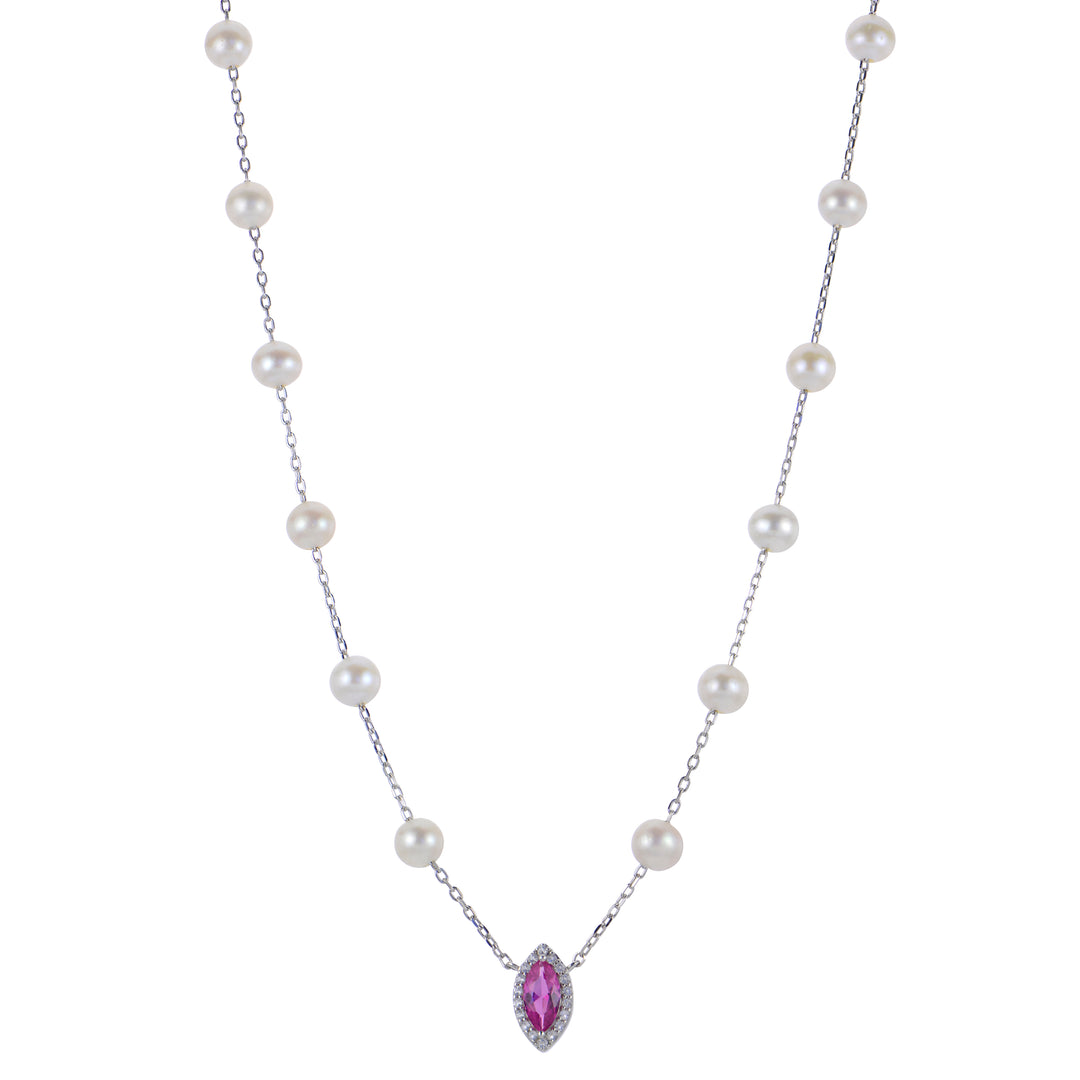 Sterling Silver Freshwater Pearl Necklace
