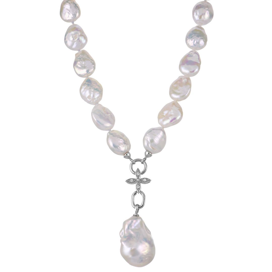 Sterling Silver Freshwater Pearl Necklace