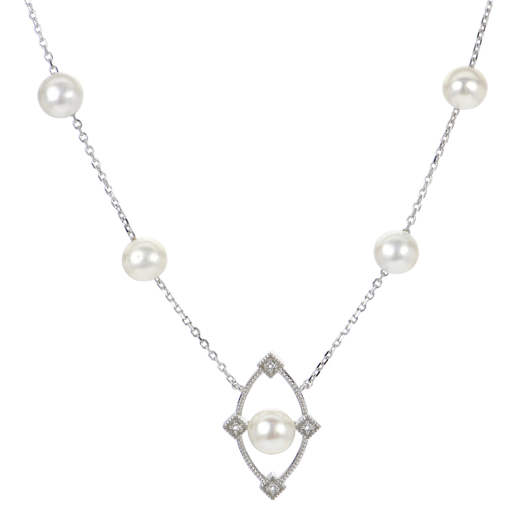 Sterling Silver Freshwater Pearl Necklace