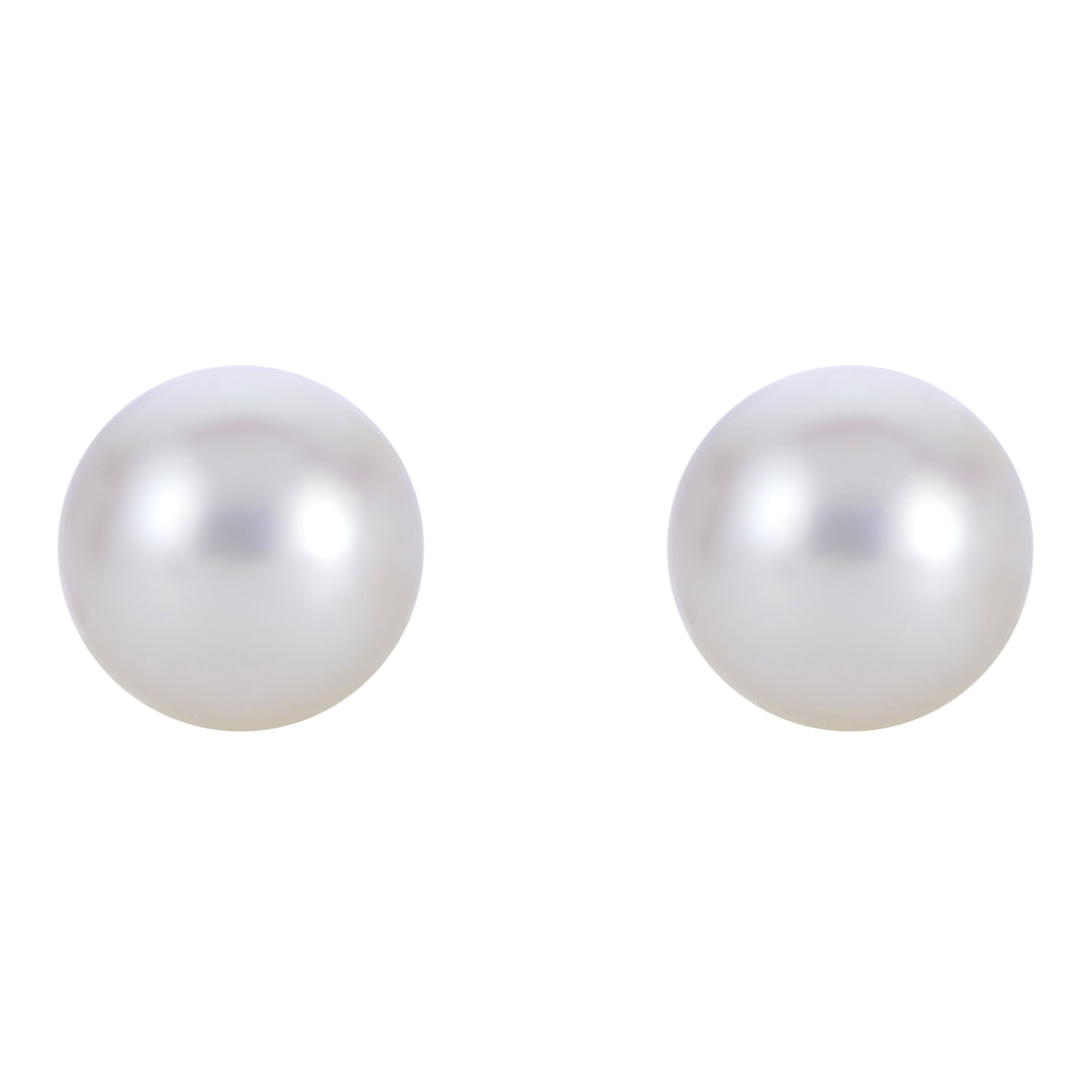 14KT White Gold Akoya Pearl Earring