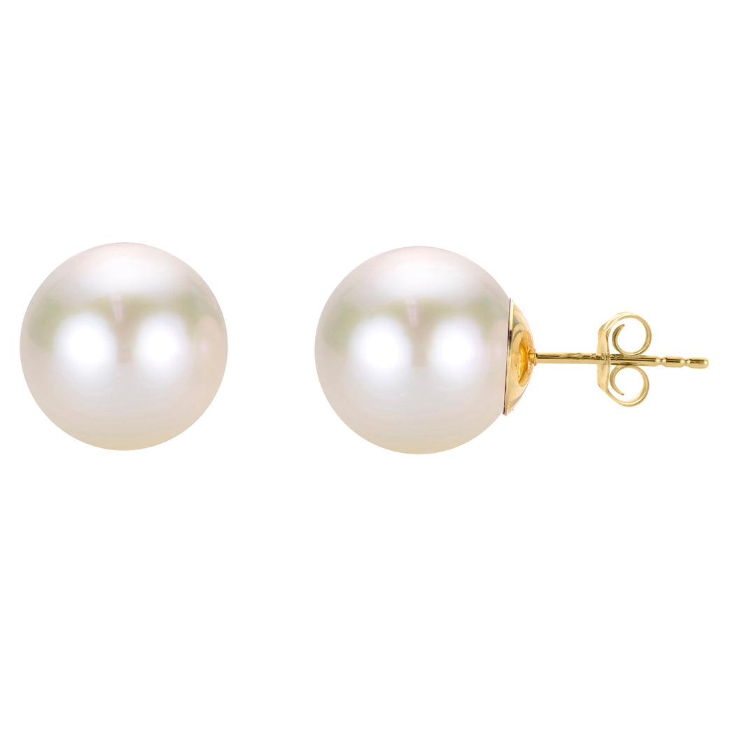 14KT Yellow Gold Freshwater Pearl Earring