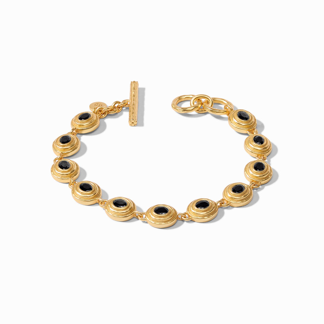 Julie Vos - 24K gold plate Tudor Tennis Bracelet