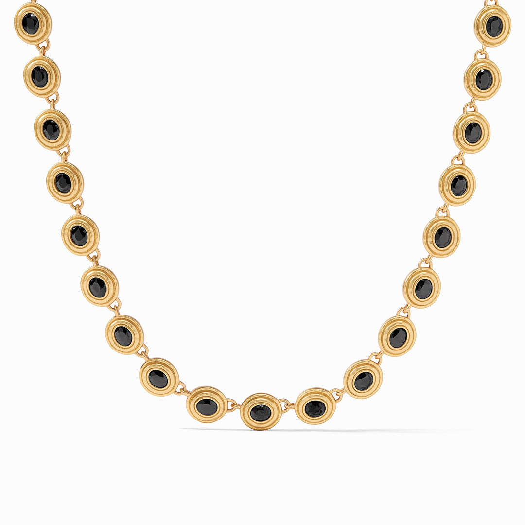 Julie Vos - 24K gold plate Tudor Tennis Necklace