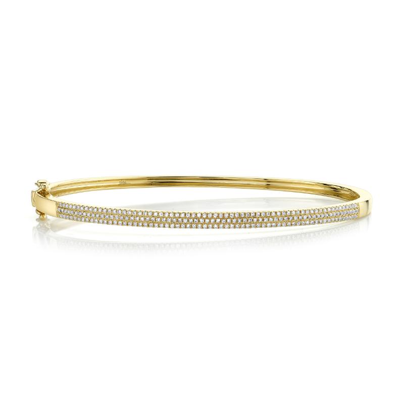 SC55002256ZM 14K Yellow Gold Bangle Bracelet from the Kate Collection