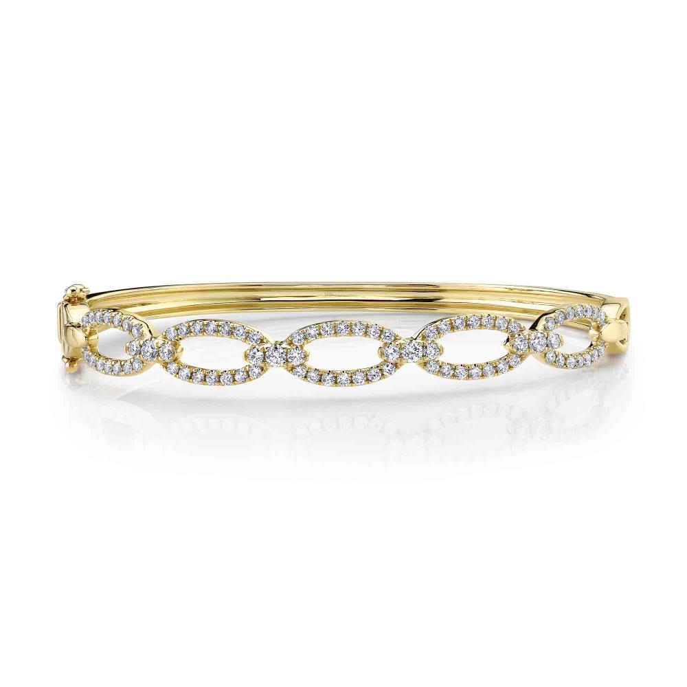 SC55012131ZS 14K Yellow Gold Bangle Bracelet from the Kate Collection