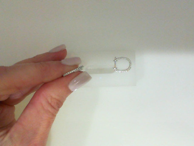 DIAMOND HUGGIE EARRING