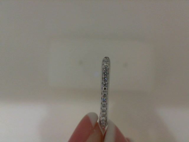 DIAMOND HOOP EARRING