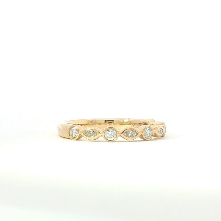 Diamond Wedding Bands  -  Women'
