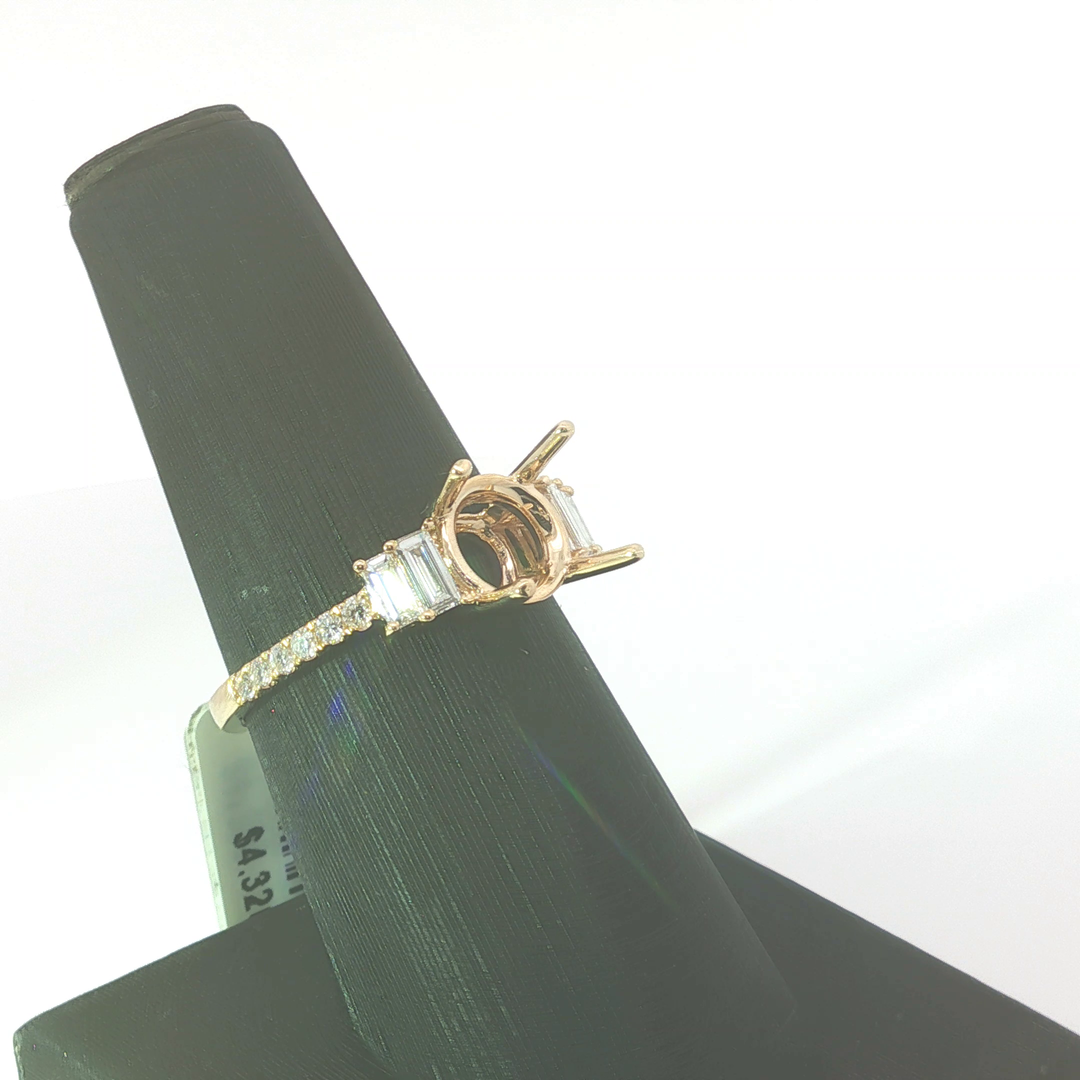 Diamond Semi-Mount Ring