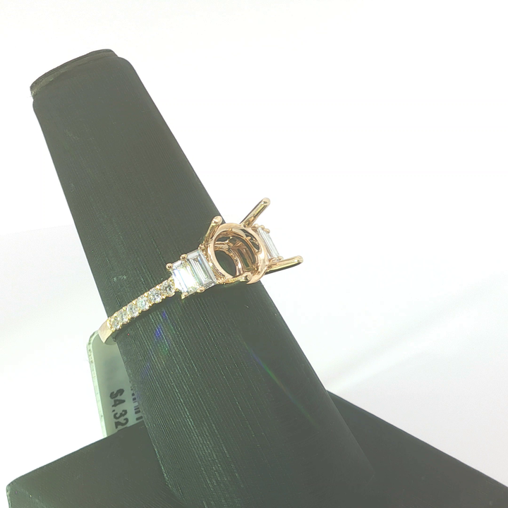 Diamond Semi-Mount Ring