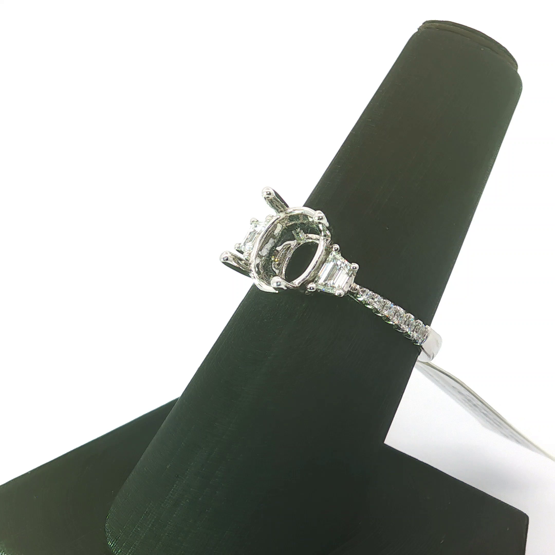 Diamond Semi-Mount Ring