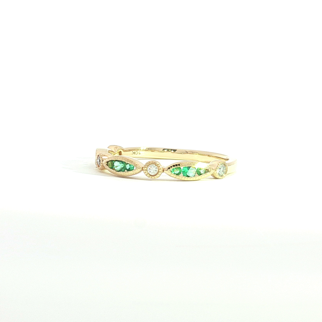 Colored Stone Rings  -  Women'