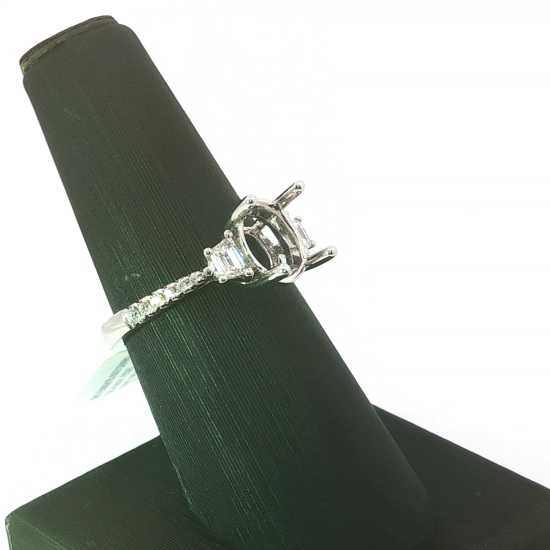 Diamond Semi-Mount Ring
