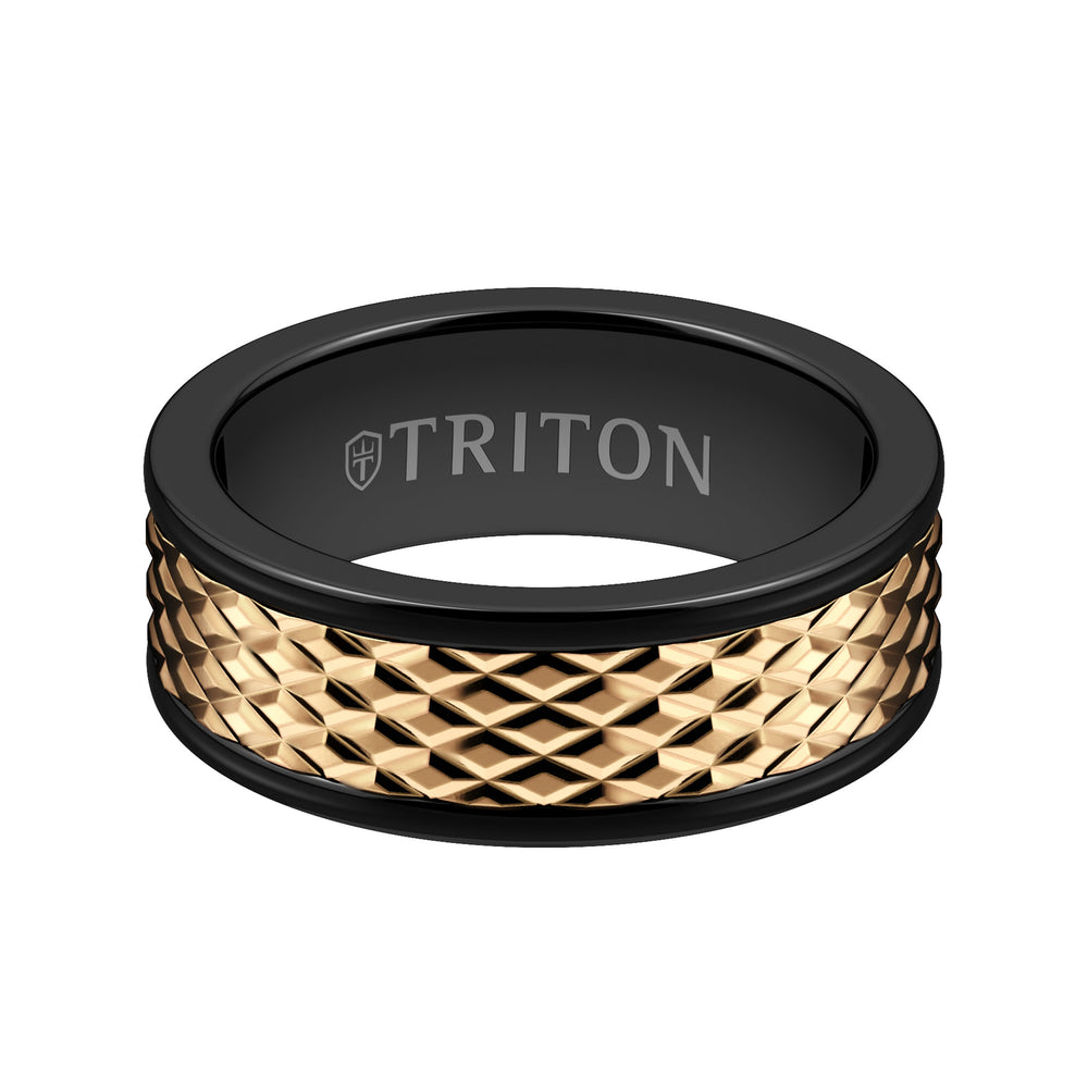 Satin Finish Round Edge Contemporary Wedding Band