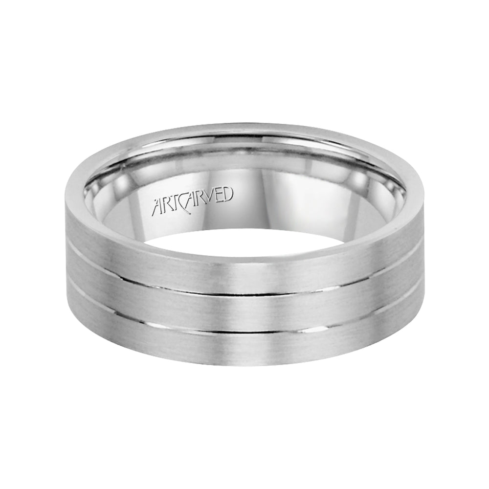 11-WV7357W-G.00 - ARTCARVED - Comfort Fit, engraved wedding band