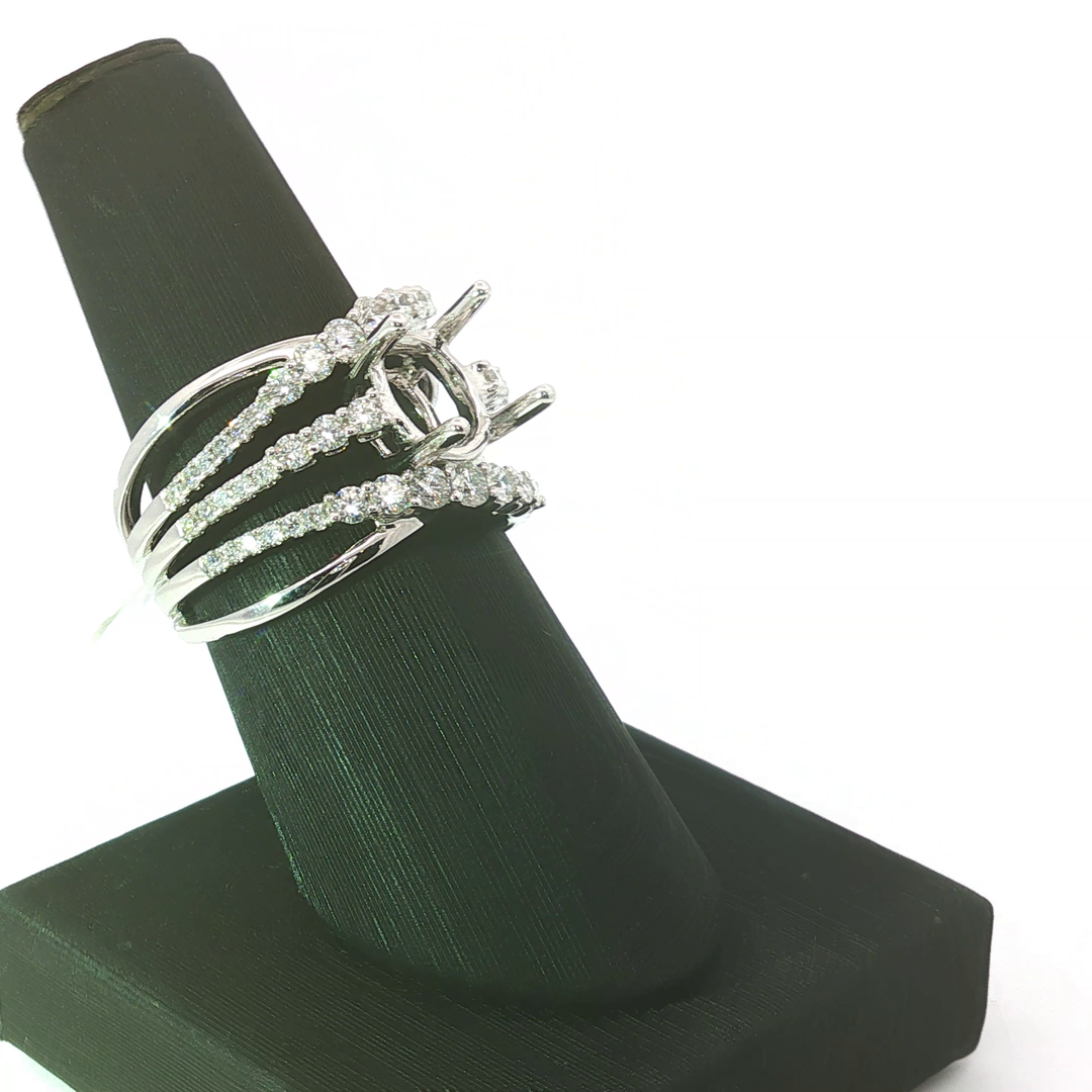 Diamond Semi-Mount Ring