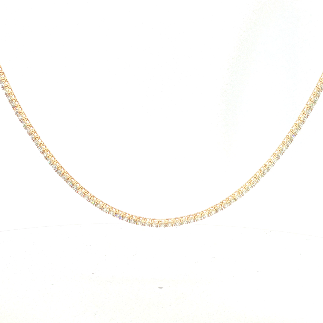 LAB DIA NECKLACE