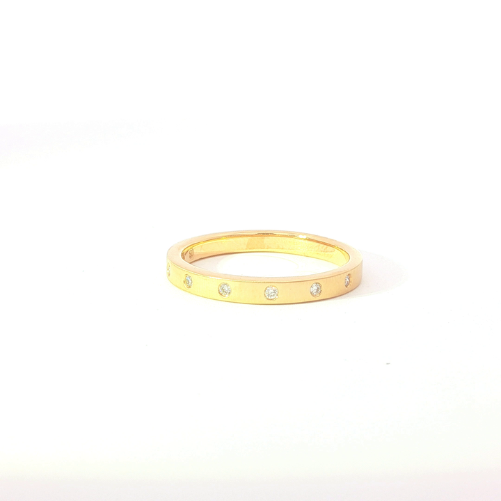 Diamond Wedding Bands  -  Women'