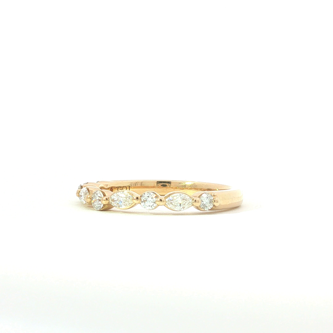 Diamond Wedding Bands  -  Women'
