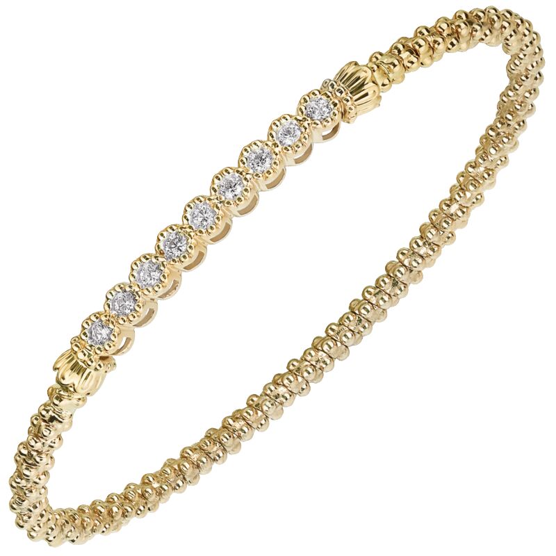 VAHAN - 14K Gold Diamond Bracelet