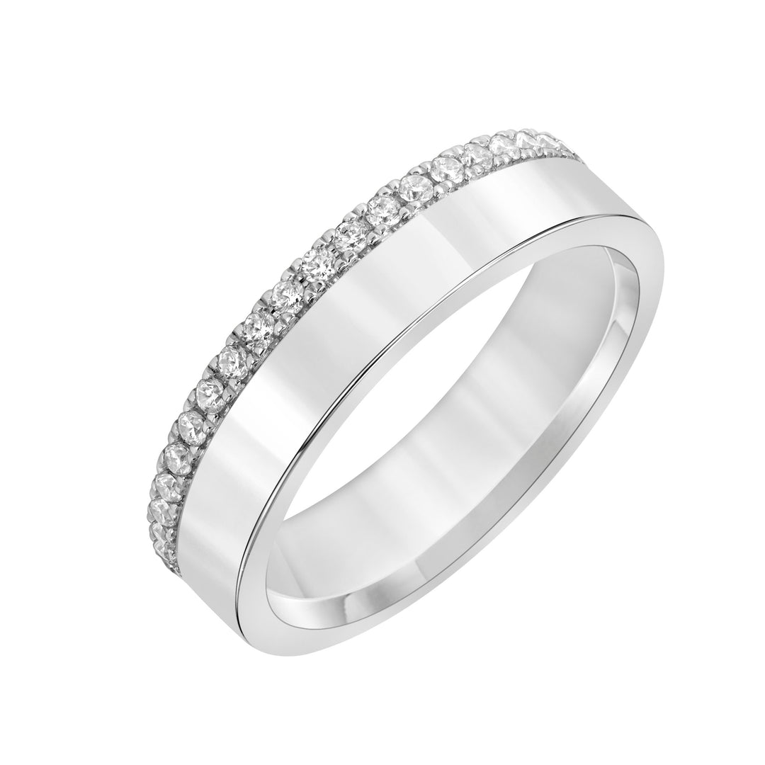 24-9424Y65-L.00 - Goldman - 5mm Asymmetrical Diamond Eternity Band