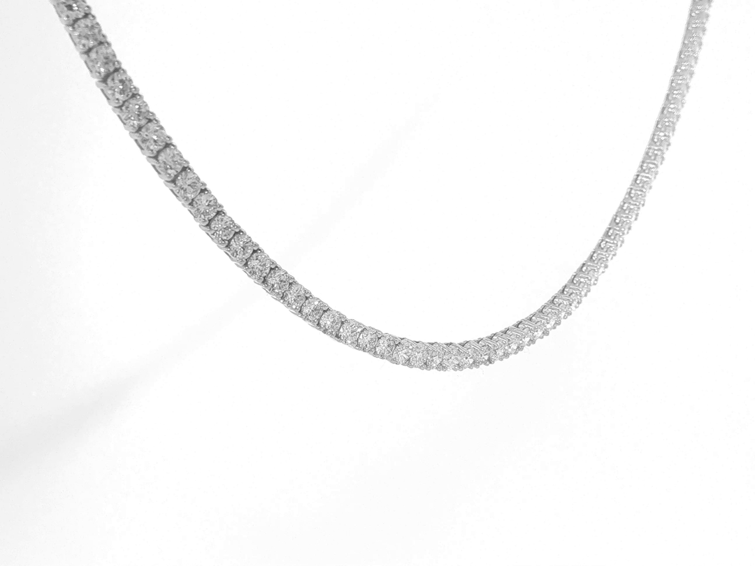 LAB-GROWN DIAMOND TENNIS NECKLACE