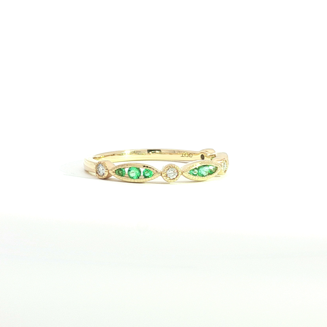 Colored Stone Rings  -  Women'