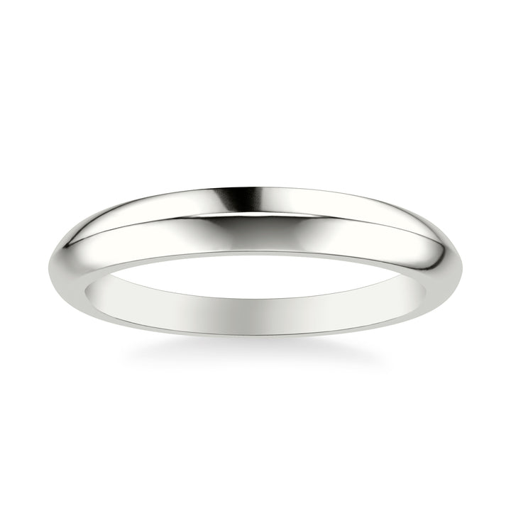 Contemporary Tapered Knife Edge Wedding Band