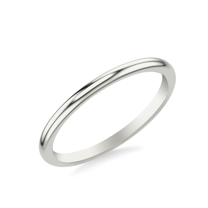 Classic Wedding Band in 14K White Gold