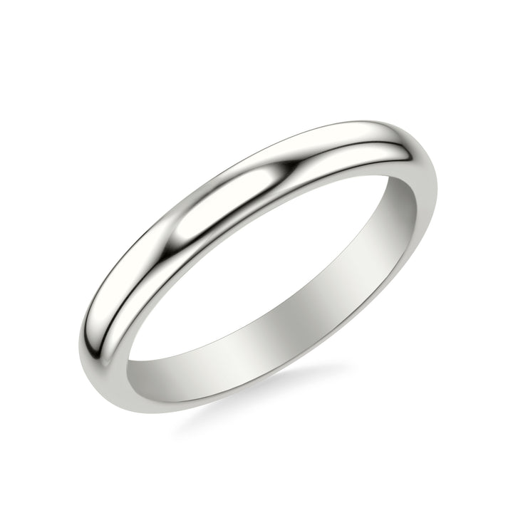 Classic 3MM Wide Polished Wedding Band