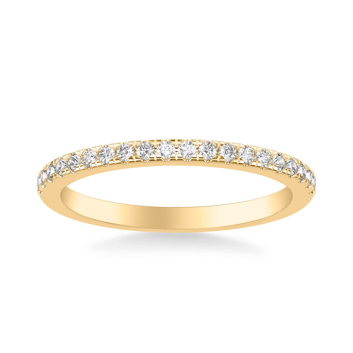 Classic Diamond Wedding Band