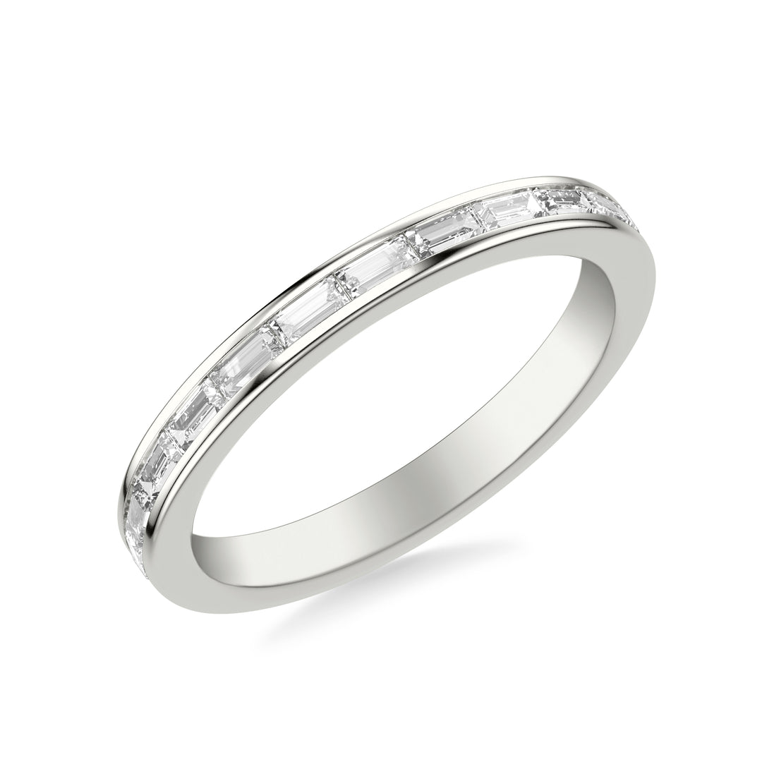 31-12291W-L.00 - Goldman - Contemporary Channel Set Baguette Diamond Wedding Band