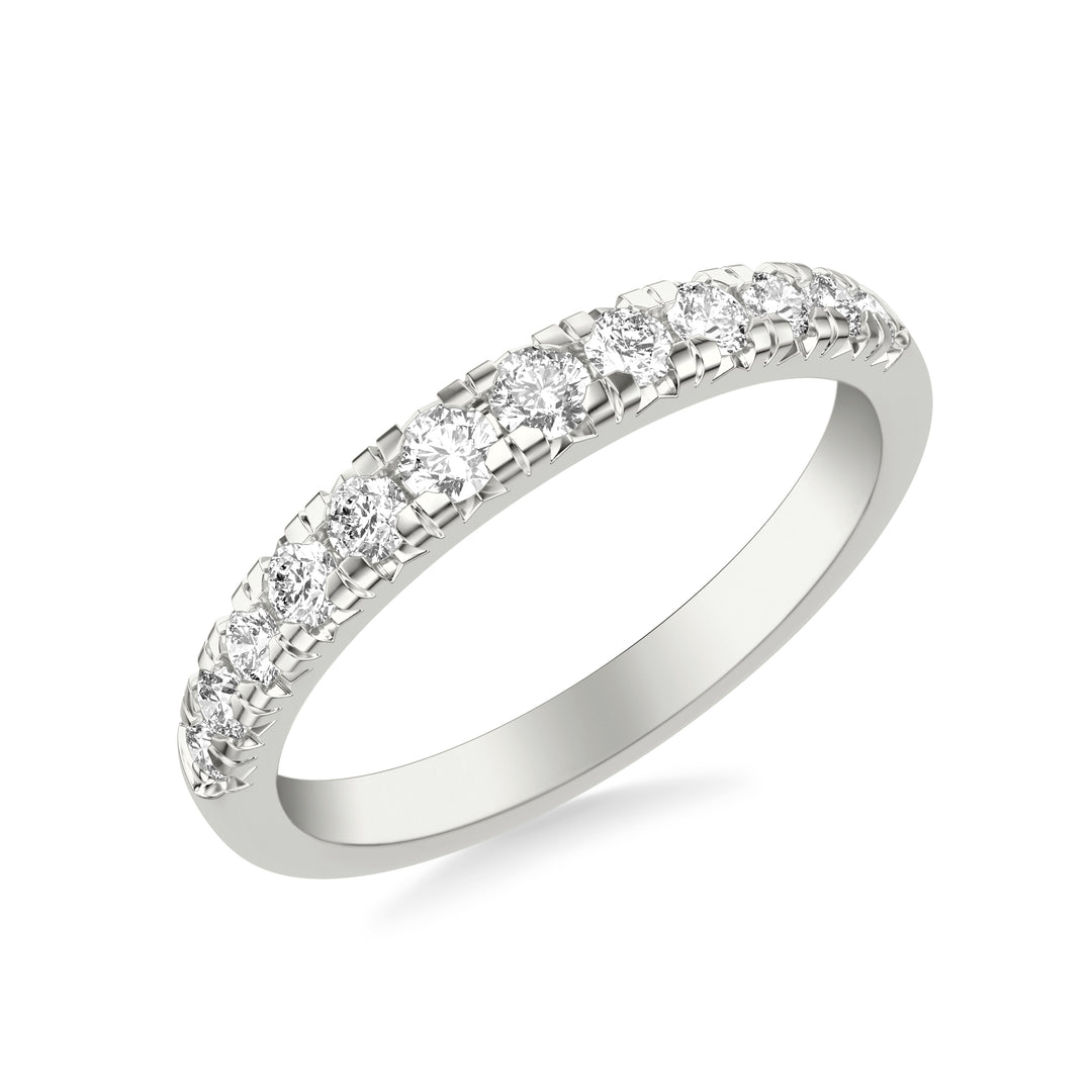31-12297W-L.00 - Goldman - Classic Wedding Band with Round Diamonds