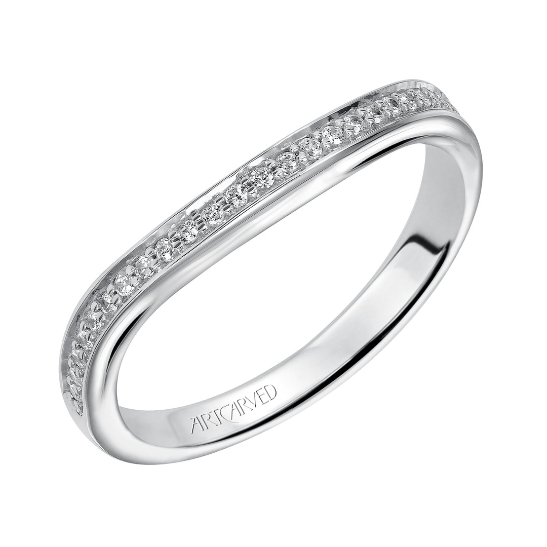 31-V284W-L.00 - Goldman - Diamond wedding band that matches engagement ring31-V28
