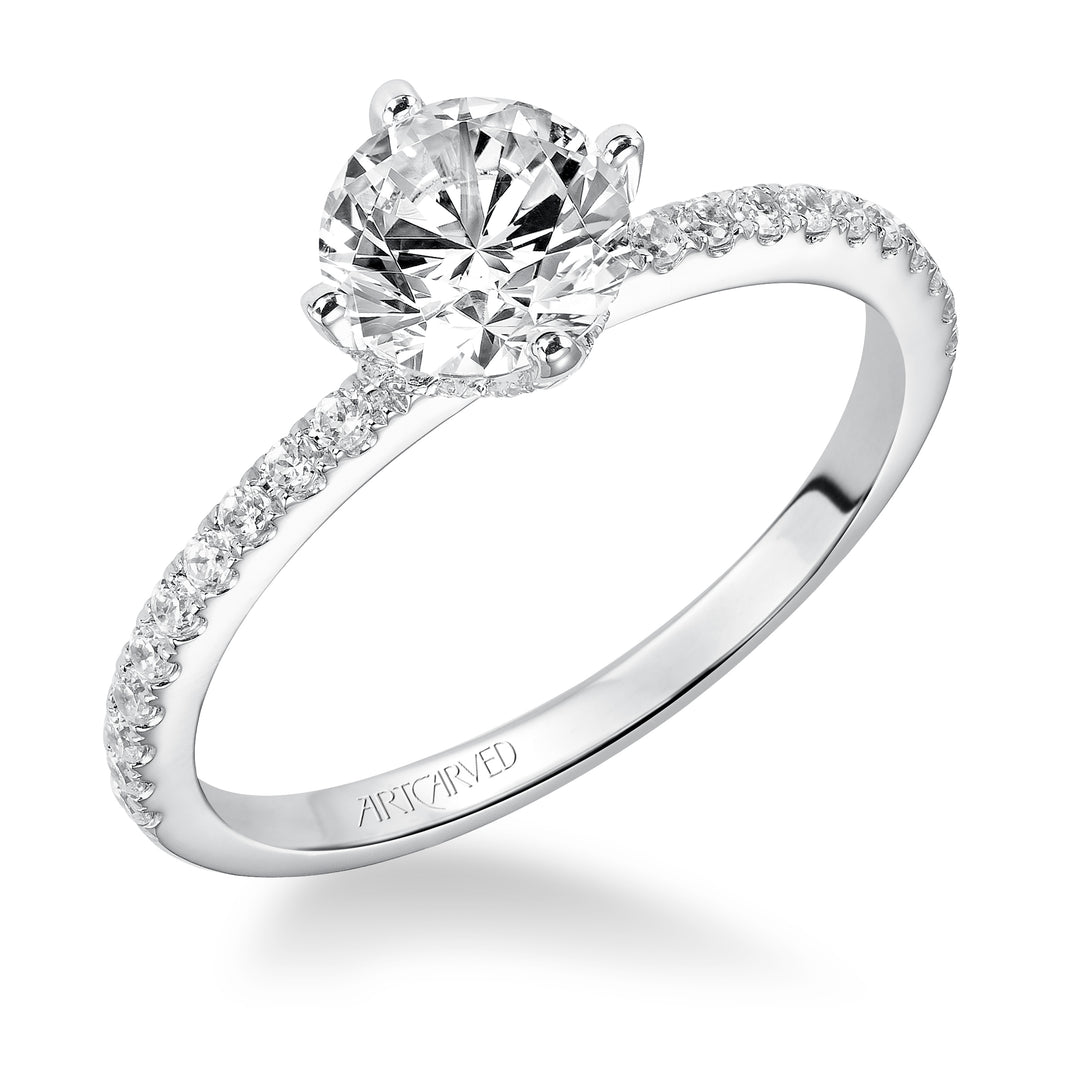 31-V543ERW-E.00 - Goldman - Prong Set Engagement Ring