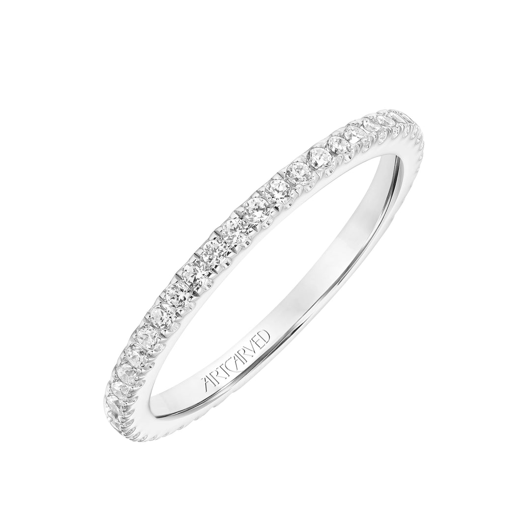 31-V803W-L.00 - ARTCARVED - Diamond Wedding Band to Match 31-V803
