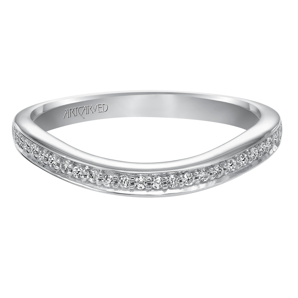 Diamond wedding band that matches engagement ring31-V28