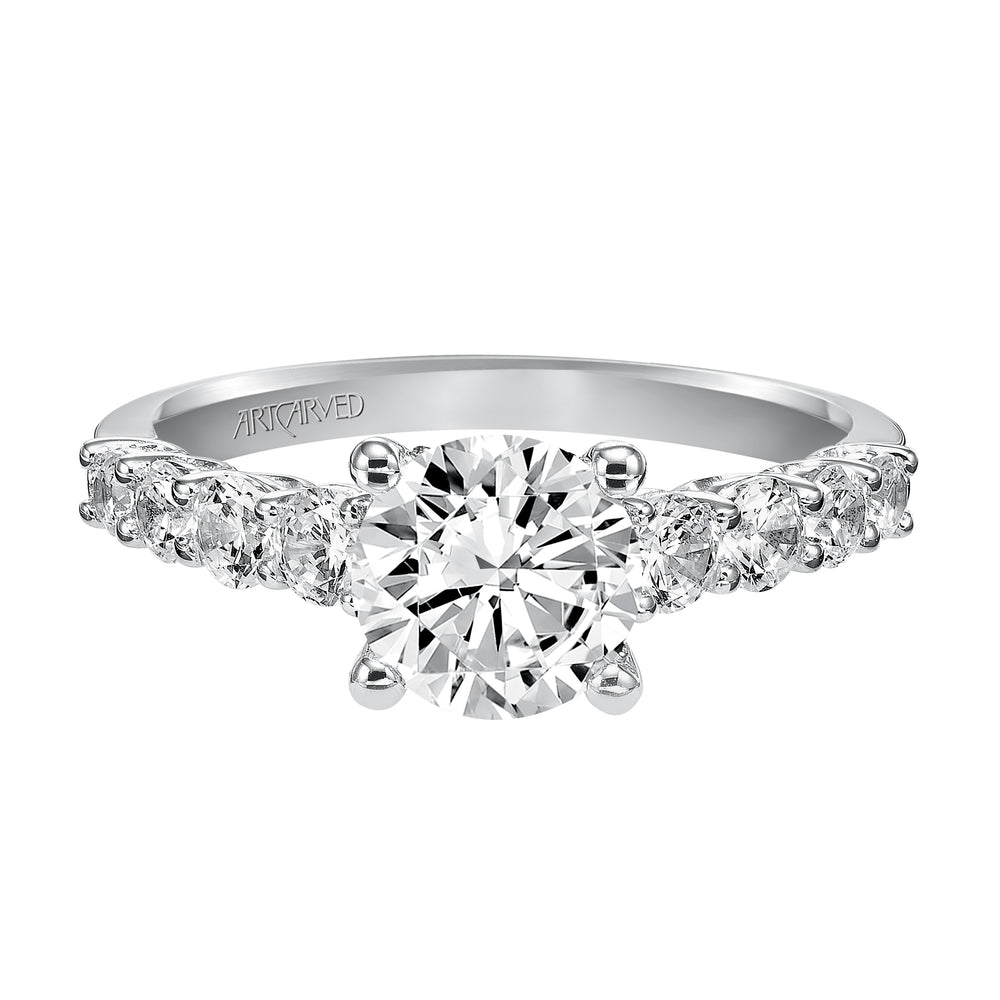 31-V508-E - ARTCARVED - Classic Prong set diamond engagement ring
