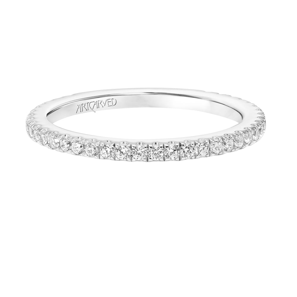 31-V803-L - ARTCARVED - Diamond Wedding Band to Match 31-V803