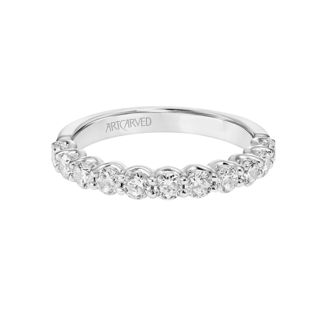 31-V864-L - ARTCARVED - Classic Diamond Wedding Band