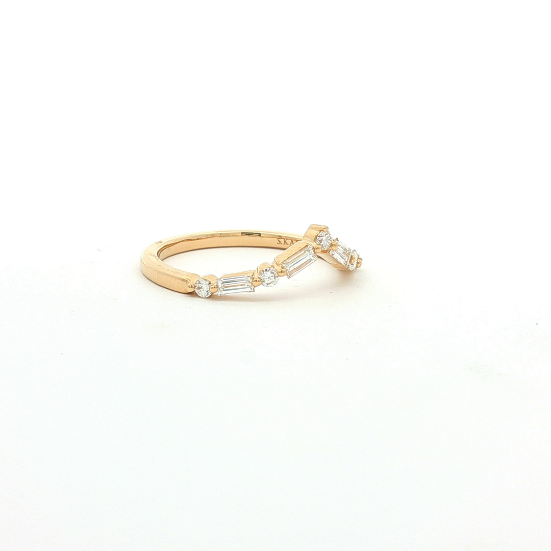 Diamond Wedding Bands  -  Women'