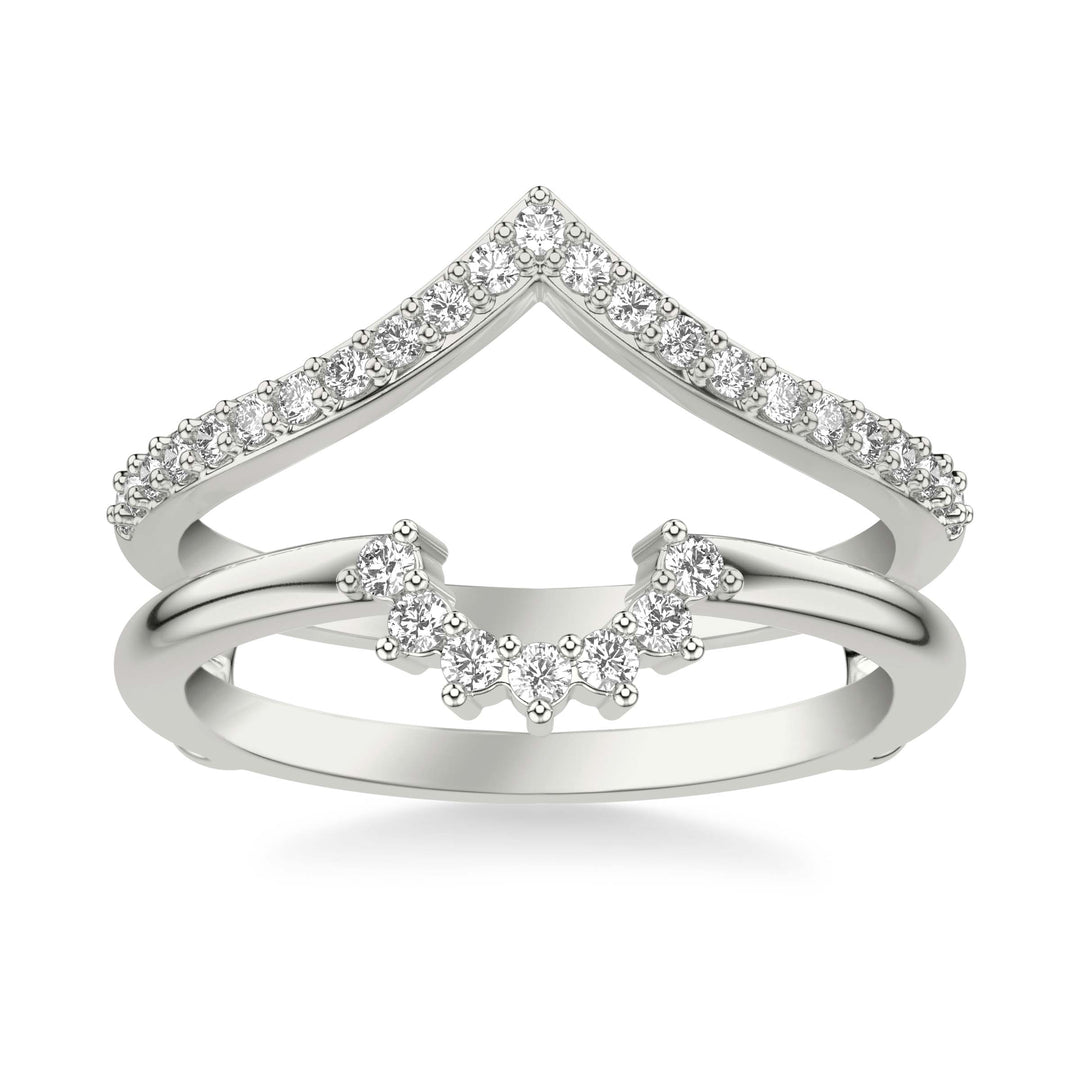 Contemporary Curved and V-Shape Ring Enhancer